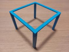 Simple Standing Shelf 3D Printer Model