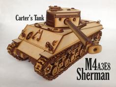 Lasercut Sherman – No Screw