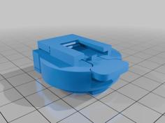 Garmin Edge Old To Quarter Turn Adaptor 3D Printer Model