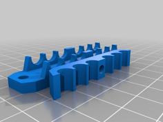 Cable Organizer (Wall Mount) [Remix] 3D Printer Model