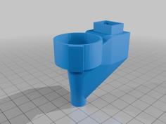 Inner Circula Diameter Augmented By 1mm In Order To Fit Better + Added A Joint For The Fan 3D Printer Model