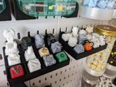 Ikea Skadis Artisan Keycap And Switch Display 3D Printer Model