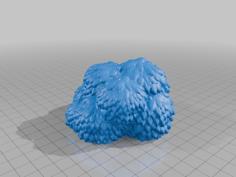 Basic Graveyard BIG Tree (Free Blocks Compatible) 3D Printer Model