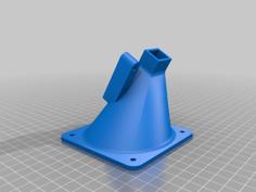 80mm Fan Adapter 3D Printer Model