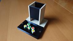 Collapsible/Travel Dice Tower 3D Printer Model