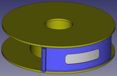 Spool Caddy 3D Printer Model