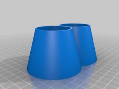 Roll-on Deodorant Couple Stand 3D Printer Model