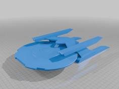 Nimitz Class-Star Trek 3D Printer Model