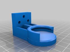 Beer Bottle Holder – Wall/Fence Mount 3D Printer Model