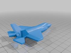 Lockheed Martin F-35 Lightning II 3D Printer Model