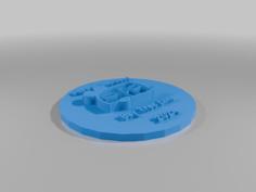 Fort Wilderness Loop Magnet 3D Printer Model