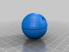 Death Star – Low Poly 3D Printer Model