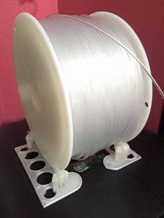 Spool Holder (minimal Material-used Design) 3D Printer Model