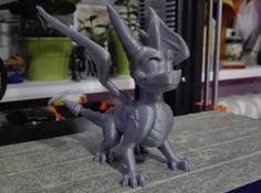 Spyro Reignited-Style Fan Made 3D Printer Model