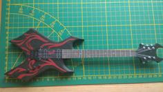 Bc Rich Warlock Mini Guitar Model 3D Printer Model