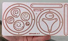 Spiromatic (laser Cut Spirograph-like Hypotrochoid Kit)