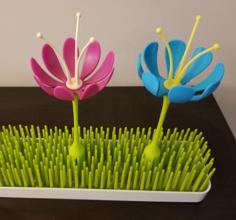 Replacement Flower For Boon Drying Stem Rack 3D Printer Model