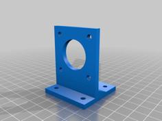 Extruder Mount 3D Printer Model