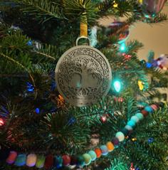 Tree Of Life Christmas Ornament Simplified 3D Printer Model