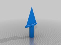 Dagger 3D Printer Model