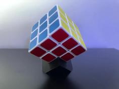 Rubiks Cube Stand 3D Printer Model