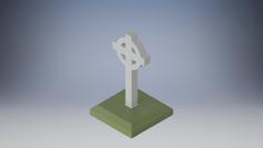 Celtic Cross 3D Printer Model