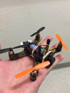 Brushed FPV Quadcopter 3D Printer Model