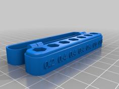 Print In Place Nozzle Box For Wrench Size 7 Mm 3D Printer Model