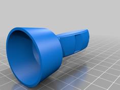 Blower Whistle 3D Printer Model