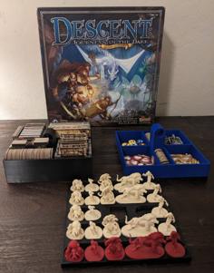 Descent 2nd Edition Organizer 3D Printer Model