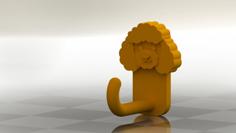 Dog Hangers (Poodle) 3D Printer Model