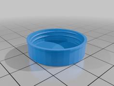 Reusable Water Bottle Cap 3D Printer Model