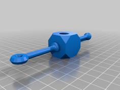 Screw On Easy Nut 3D Printer Model