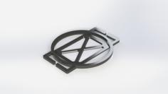 Canon Lens Cap Holder 3D Printer Model