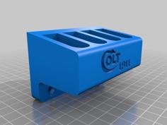 1911 Mag Wall Racks 3D Printer Model