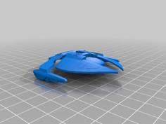 Jem Hader Attack Ship 3D Printer Model