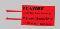 Flatline – Center Line Gage Flat 3D Printer Model