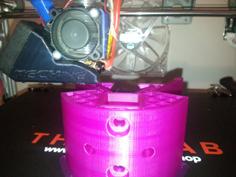 Techne Fan Shroud For E3D 3D Printer Model