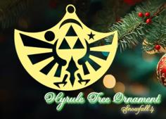 Hyrule Tree Ornament 3D Printer Model