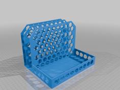 File / Paper Holder W/ Storage Tray 3D Printer Model