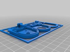 3-digit Combination Lock 3D Printer Model