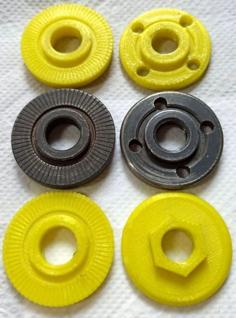 Angle Grinder Nut And Washer Flange 3D Printer Model