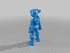 Megaman Nt Warrior 3D Printer Model