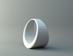 Ring – Bevelled Cylinder 3D Printer Model