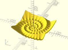 Voronoi & Fibonacci 2 3D Printer Model