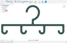 Face Mask Closet Hanger 3D Printer Model