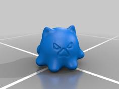 Angry Octokitty 3D Printer Model