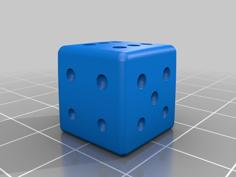 Loaded Dice 3D Printer Model