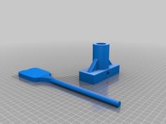 Foot With Bearing And Weather Vane 3D Printer Model