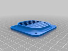 Portable Diesel Heater Matching Grill For Bottom Exhaust 3D Printer Model